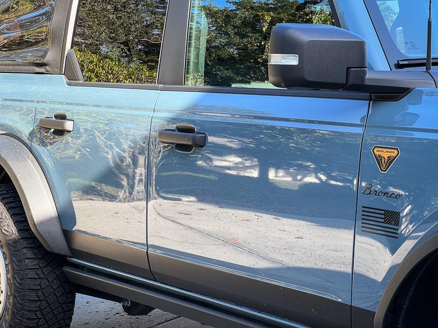 StickerFab EZ Install Door Cup Protectors - 2021+ Ford Bronco