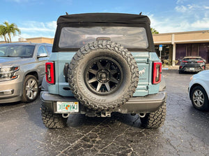 StickerFab Ford Bronco Rear Oval Emblem Overlay (Tint or Solid) - 2021-2023 Bronco / Bronco Sport