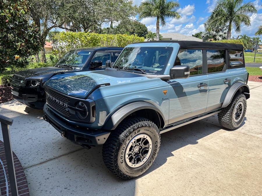 StickerFab Hood Overlay - 2021+ Ford Bronco