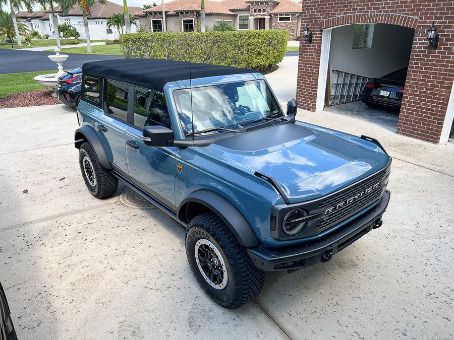 StickerFab Hood Overlay - 2021+ Ford Bronco