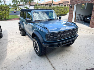 StickerFab Hood Overlay - 2021+ Ford Bronco