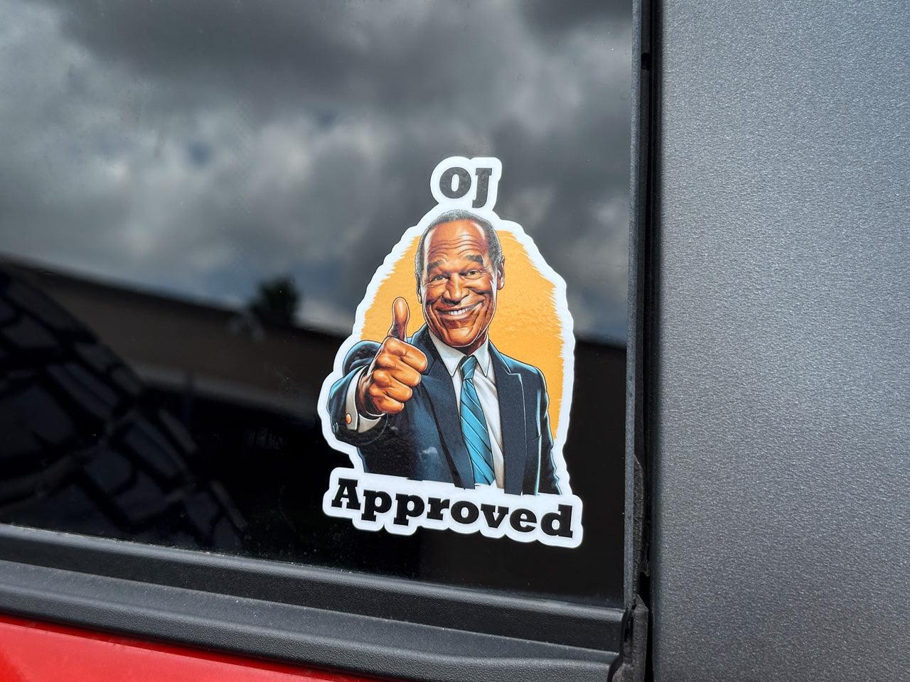 StickerFab OJ Approved Sticker - 2021+ Ford Bronco