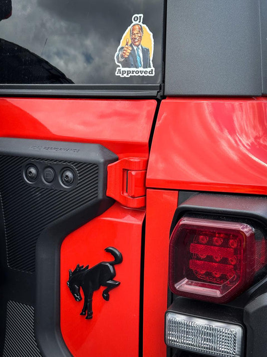 StickerFab OJ Approved Sticker - 2021+ Ford Bronco
