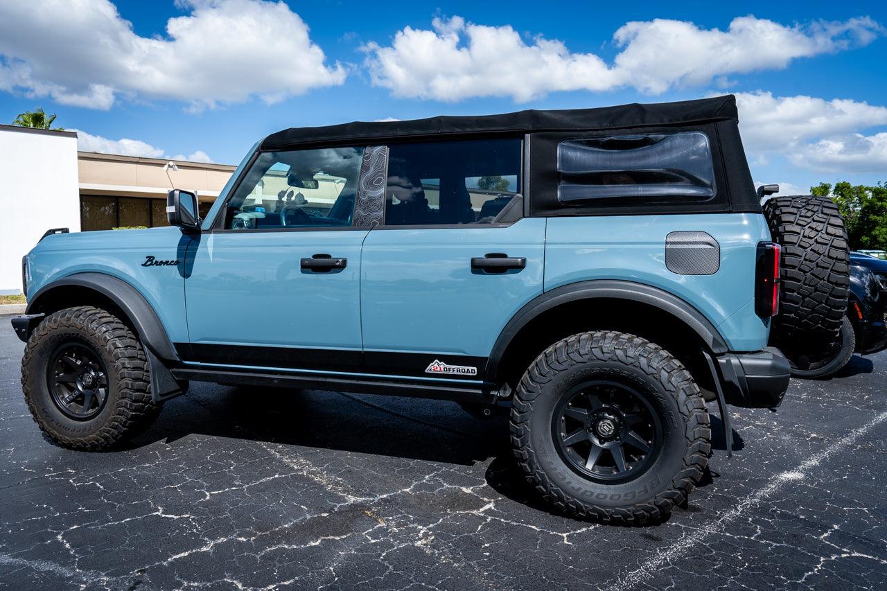 2021+ Bronco Topo B Pillar Protection Kit (Printed Series) - 4