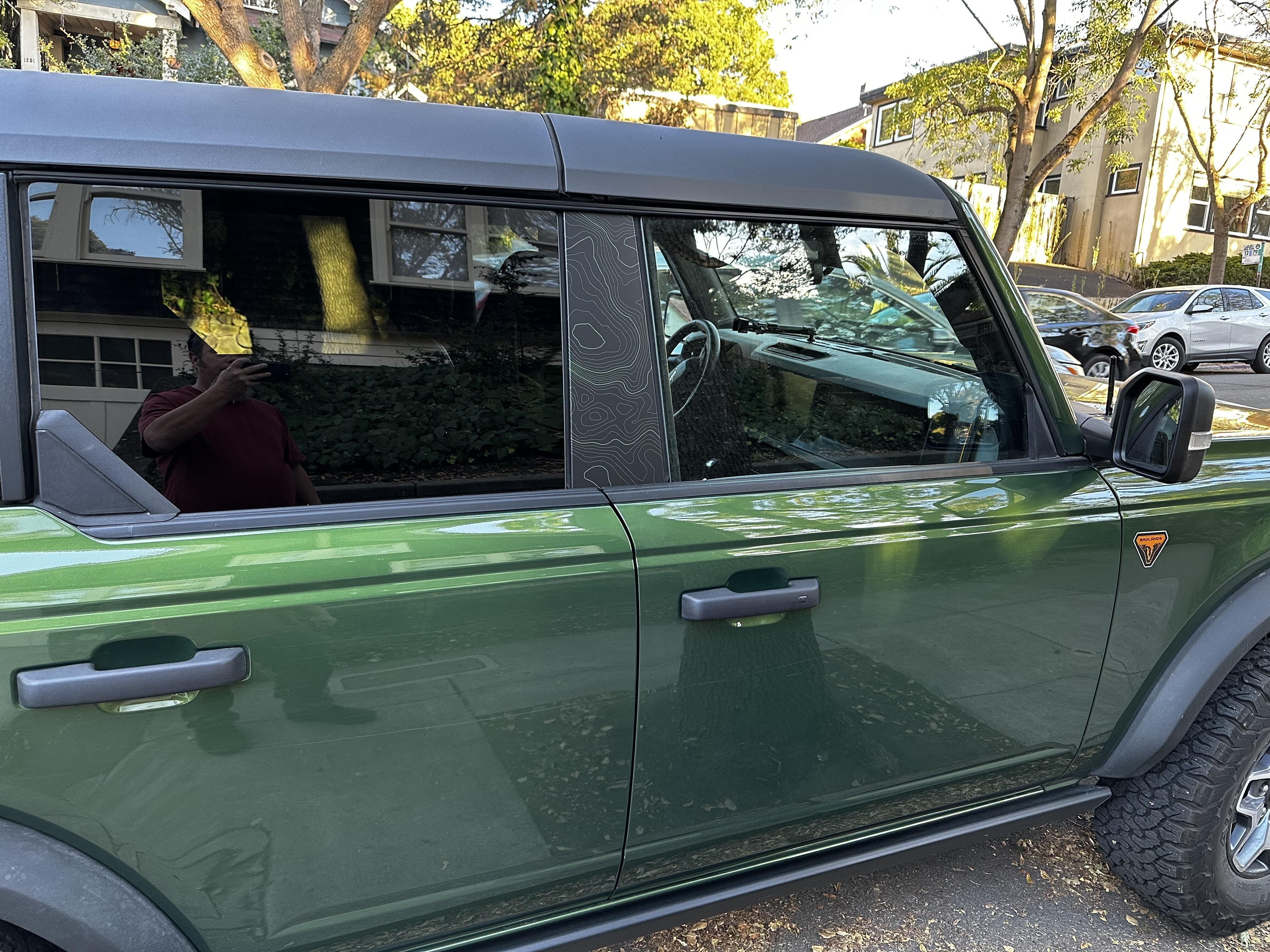 2021+ Bronco Topo B Pillar Protection Kit (Printed Series) - 4