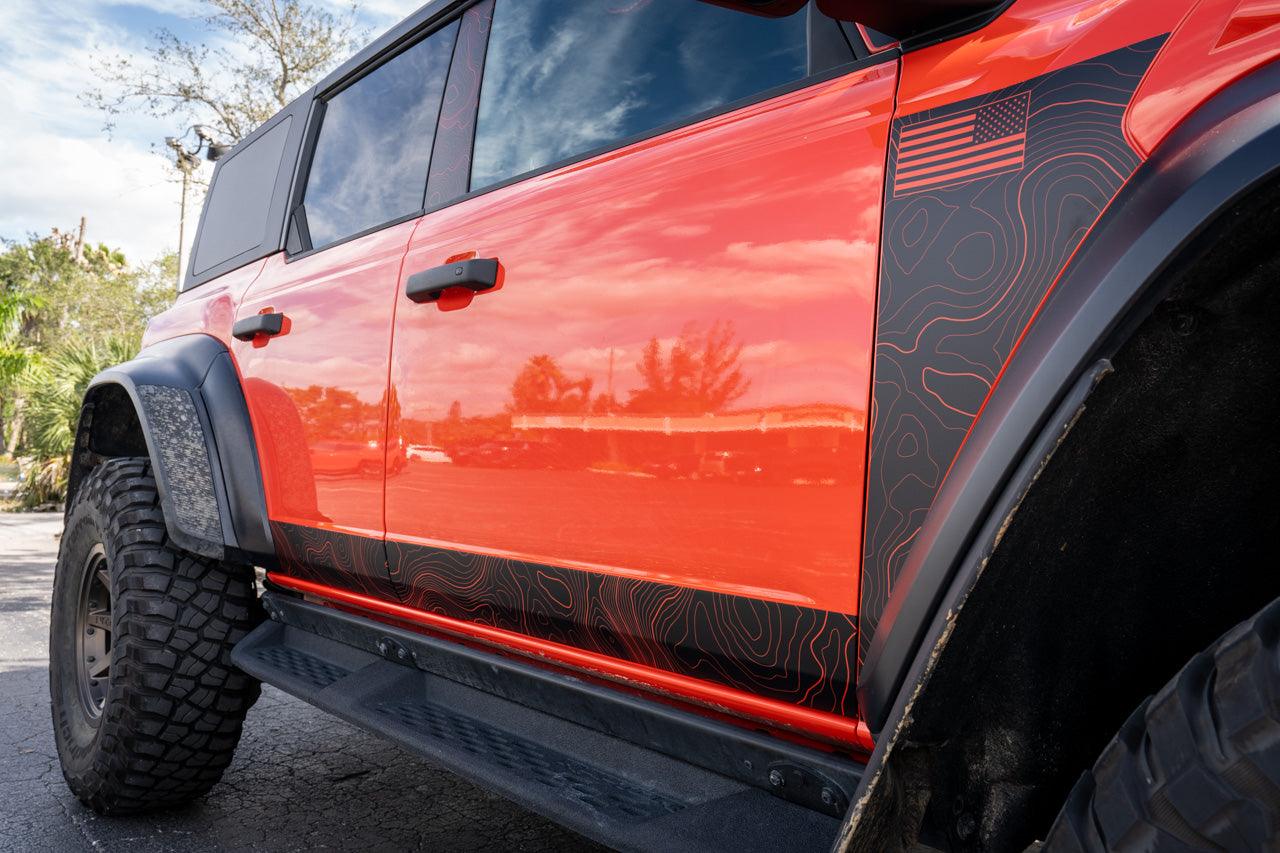 Topo Lower Door Protection - 2021+ Bronco